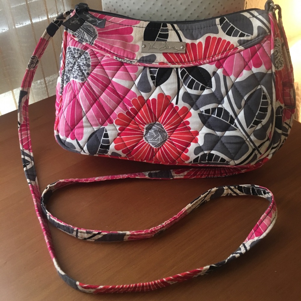 Vera Bradley mini cross body in Cheery Blossom